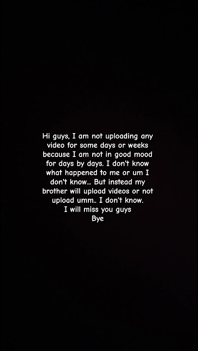 it's true...