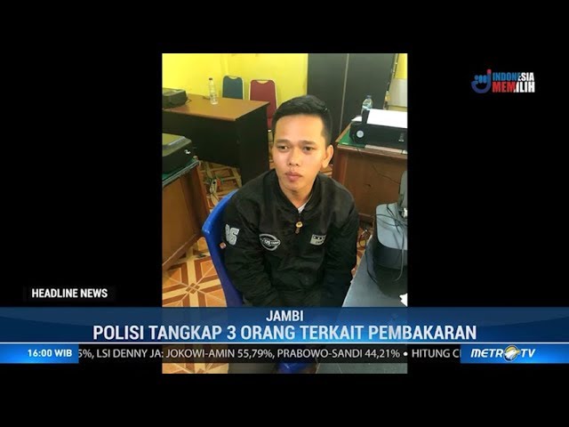 Polisi Tangkap Tiga Pelaku Pembakaran Kotak Suara di Jambi class=