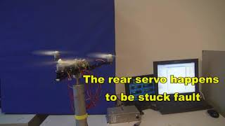 Nonlinear Fault Tolerant Control for A Tri-rotor UAV Against Rear Servo's Stuck Fault Based on FL