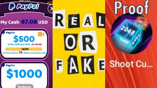 Shoot Cubes 2048 Money earning app Full Review 💥👇 screenshot 5