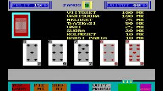 Pokeri (1990)
T. Armanto, 1990
Hetkinen pelailua, ei kommenttiraitaa.
đ„Patreon âș https://www.patreon.com/SuomiGameHUB
Lataa peli itsellesi SuomiGameHUBista:
https://suomigamehub.com/pelit/pokeri-1990/ Pokeri (1990)