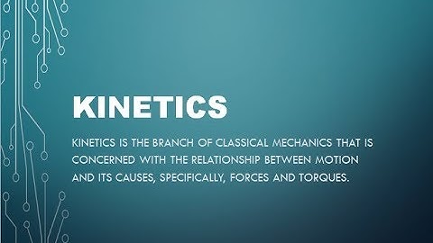 Kinetics or Dynamics for Foundation of IIT/NEET/AIIMS and Olympiads - Part 1 | CLASS 8 | CBSE