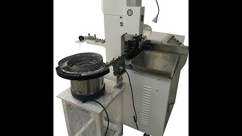 Wire crimping machine | cable crimper for insulated loose terminals