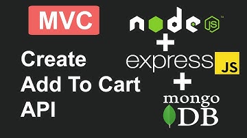 Create Add To Cart RestFul API In Node, Express JS, and MongoDB In Hindi