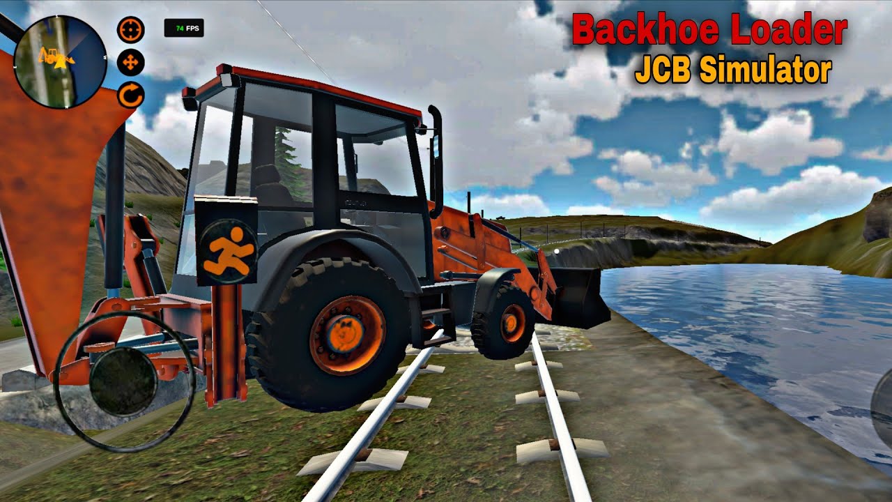 Backhoe Loader Jcb Simulator Gameplay | Playing With Jcb Indian ...