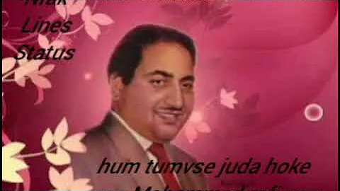 hum tumse juda hoke mar jaye gye ro ro ke Mohammad rafi full ost