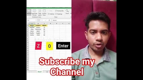 shortcut key for Zoom in Excel #excel #exceltips #exceltricks #shortcutkeys #youtubeshorts #trending