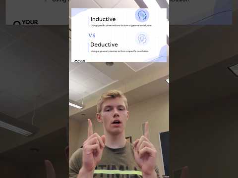 Inductive vs Deductive