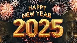 Happy New Year 2025 Best New Year Countdown 60 Seconds Timer Animation With Sound Effects
