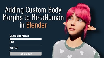 How To Add Morph Targets To Metahuman