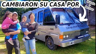 Cambiaron su CASA por una CASA RODANTE y salieron a VIAJAR con HIJOS.