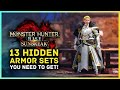 Monster Hunter Rise sunbreak - 13 Hidden Armor Sets You Need to Get!