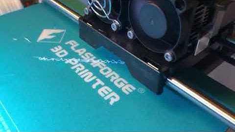 Flashforge dreamer print issue