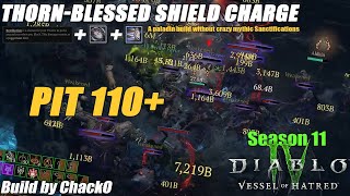 Thorn-Blessed Shield Charge Paladin Build (Diablo IV Season 11)