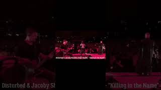 #shorts Disturbed & Jacoby Shaddix Papa Roach Killing in the Name no Rock on the Range de 2016