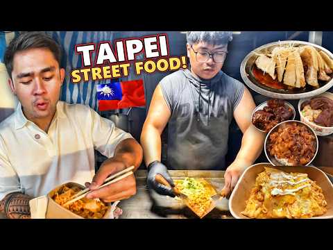 Taiwan Street Food at Night! Ultimate Night Market Food Crawl in Taipei!