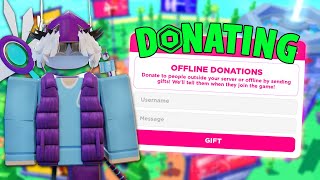 🔴 LIVE!!!!! Donating To Subscribers in Pls Donate ROBLOX!!!