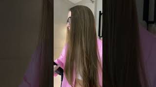 Ежедневная укладка на Dyson / уход за длинными волосами / Как отрастить длинные волосы