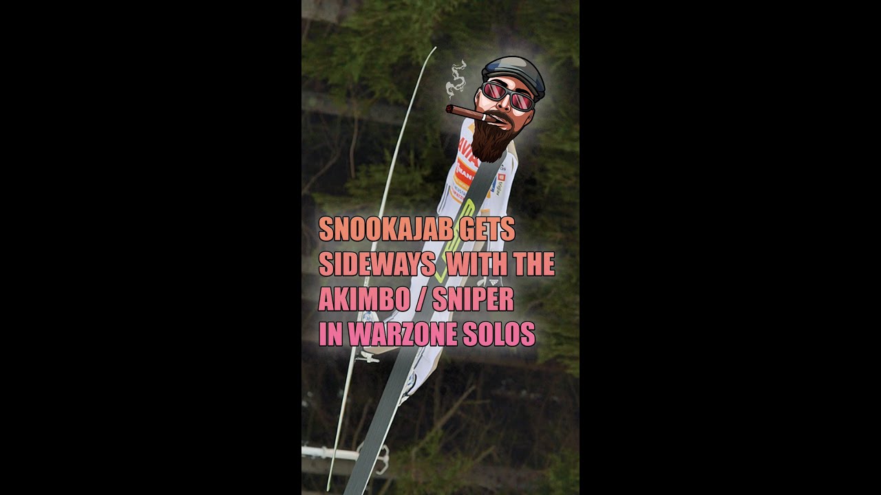 SnookAjab Gets Sideways 🤘 Akimbo + Sniper Madness in Warzone Solos-Vertical