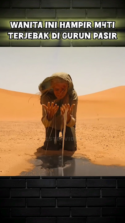 THIS WOMAN IS IN THE DESERT WITH A TERRIBLE WORM MONSTER??!!😱 | Eaterviona #shorts #story
