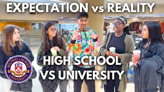 Expectation VS Reality: Laurier University Edition