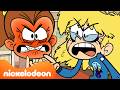 Loud House | 60 minutos de locura total en The Loud House 🤣 | Nickelodeon en Español