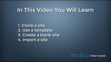 Kooboo Website Builder Tutorial 1: How to Start Your Website in Kooboo