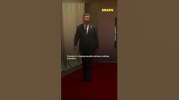 Awkward moment Xi Jinping’s aide forcefully blocked from entering BRICS Summit | IKN Snaps