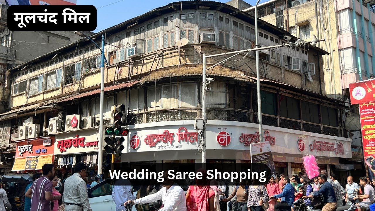 Huge Shopping 🛍️ Haul For Wedding✨ | Moolchand Mill Latest Saree🥻& Jewellery💍| Pune Shopping Vlog |