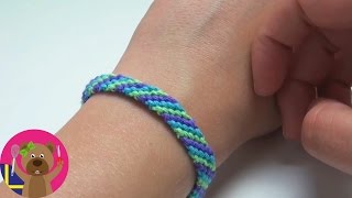 Armband av garn | Svenska DIY | Vänskapsarmband