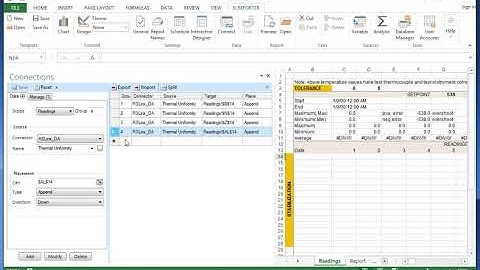 XLReporter Thermal Uniformity Survey (TUS) Report