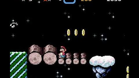 Custom SMW level: Midnight Sky (Secret Exit)