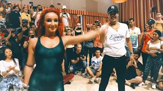 Bachata Fusion /bailando Maurizio y Simona worksho MADRID Esencia Festival 2019