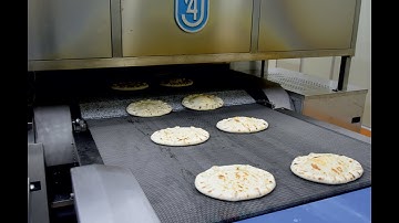 Pizza line with proofer - full automatic (test production)