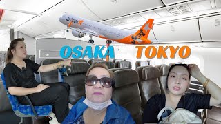 Japan Vlog 7: Osaka to Tokyo flight via Jetstar