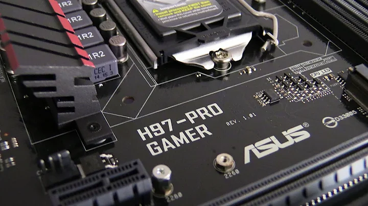 La carte mère Asus H97 Pro Gamer, puissance et rapport qualité-prix !