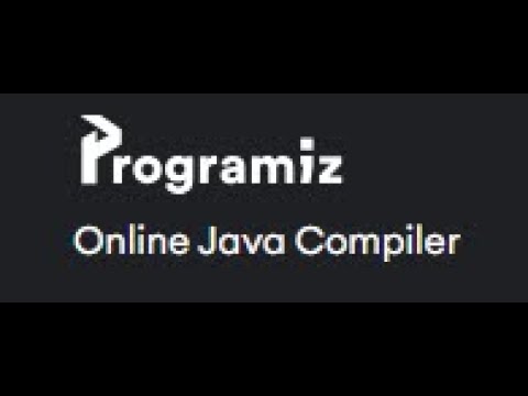 Online Compiler (Java) - YouTube