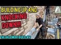 Blocklaying bricklaying and demolishing the basement build 4