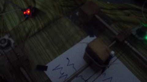 xy plotter printing on the paper: Arduino programmed