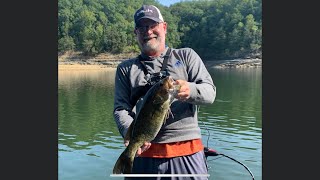 Lake Cumberland #smallmouth fishing report . 9/15/2022- topwater ❤️