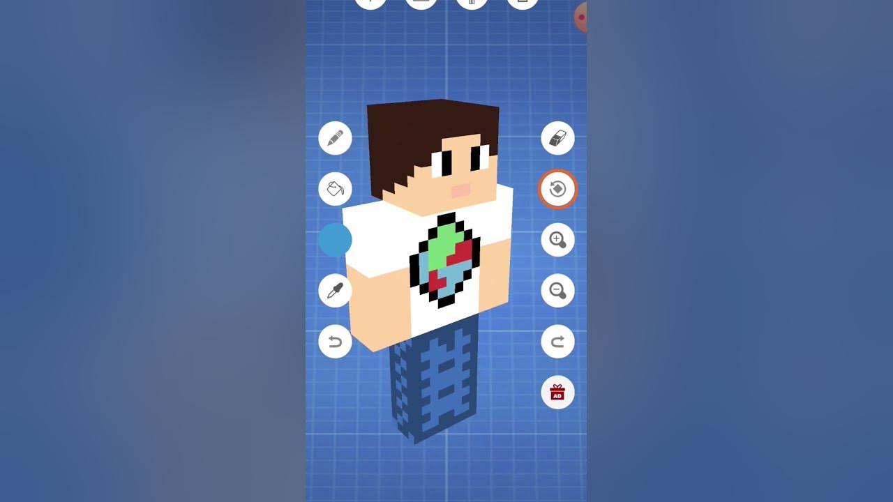 мой скин в Minecraft А у вас - YouTube
