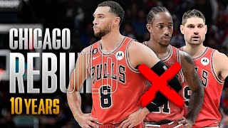 TRADING EVERYONE! 10 Year Chicago Bulls Rebuild