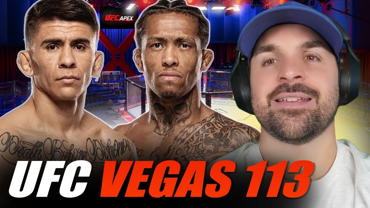 UFC Vegas 113 l Mario Bautista VS Vinicius Oliveira Full Card Predictions l Coming In Hot!