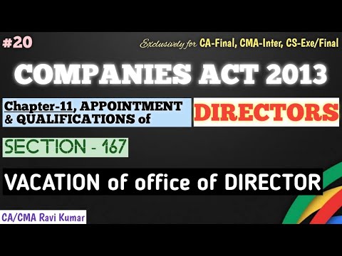 वीडियो: 20 कंपनियों के निदेशक पद की सीमा की गणना के लिए?