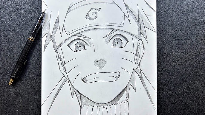 Como Desenhar Naruto Uzumaki [Naruto Shippuden] - (How to Draw Naruto  Uzumaki) - SLAY DESENHOS #208 