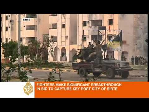 Tony Birtley reports from the Sirte front line in Libya