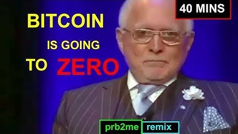 Dan Peña Remix- BITCOIN is going to ZERO 40 mins - #crypto #meme