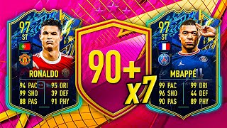 25x 90+ x7 FUTTIES UPGRADE PACKS ? FIFA 22 Ultimate Team