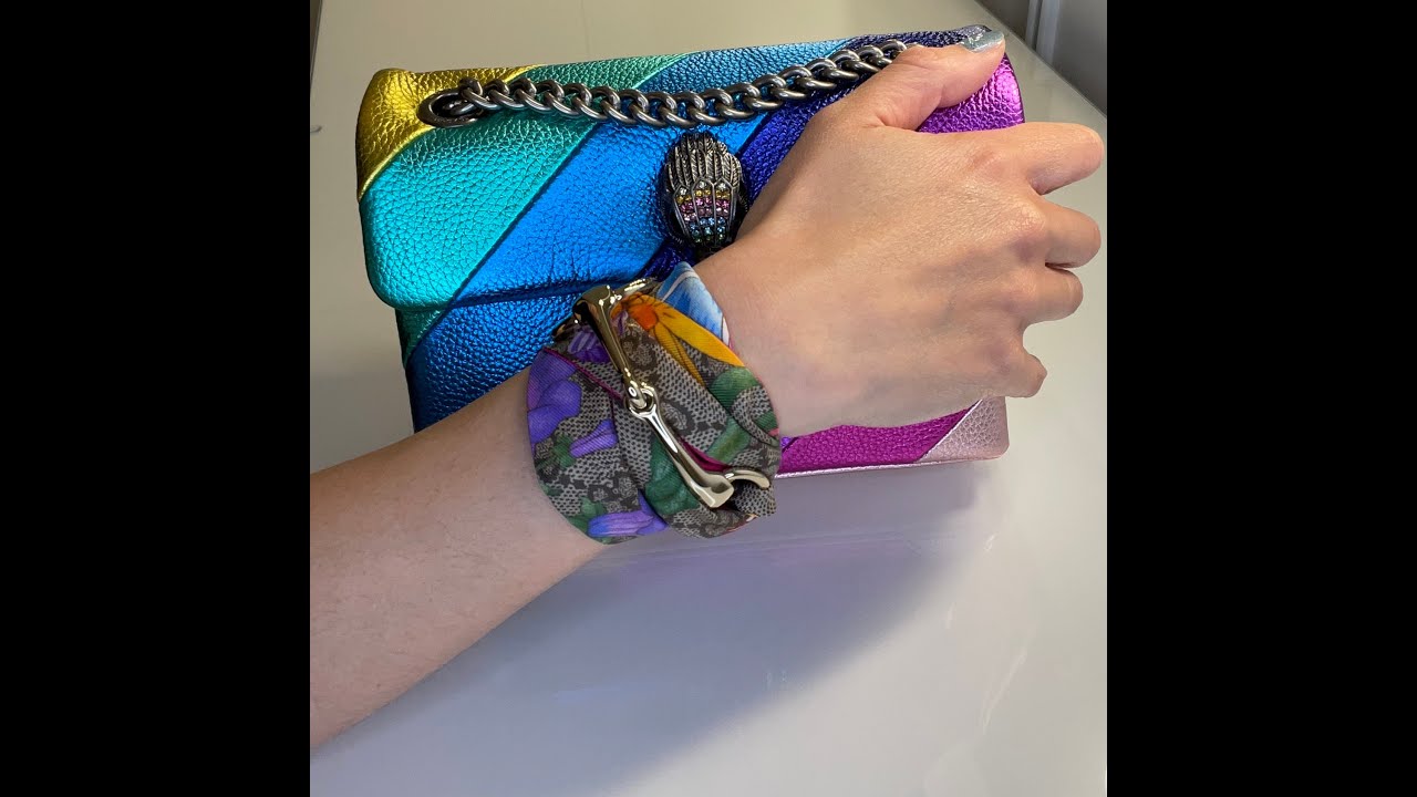 How to Create a Hermès Mors Scarf Ring Bracelet Using a Twilly or Bandeau  by First Foray 