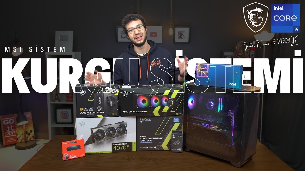 HWP'NİN YENİ KURGU SİSTEMİ! | Intel Core i9 14900K ve 4070 Ti'lı
